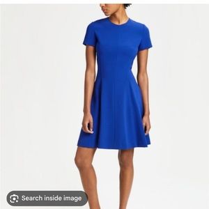 Theory blue seamed shift dress size 00